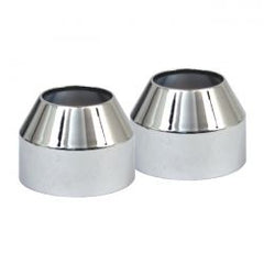 MCS Fork Boot Covers, Chrome