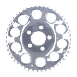 MCS Rear Sprocket, Chrome. 48T