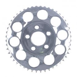 MCS Rear Sprocket, Chrome. 48T