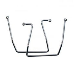 MCS Saddlebag Support Kit. Chrome