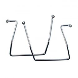 MCS Saddlebag Support Kit. Chrome