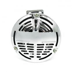 MCS OEM Style 5-1/2" Springer Horn. Chrome. 12-Volt
