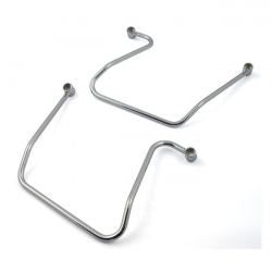 MCS Saddlebag Support Kit. Chrome