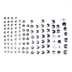 MCS Smoothtopps, Push-On Cover Set (111Pc). Chrome