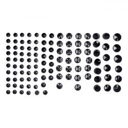MCS Smoothtopps, Push-On Cover Set (111Pc). Black