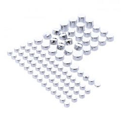 MCS Smoothtopps, Push-On Cover Set (86Pc). Chrome