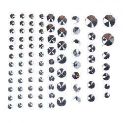 MCS Smoothtopps, Push-On Cover Set (87Pc). Chrome
