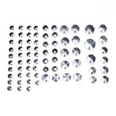 MCS Smoothtopps, Push-On Cover Set (74Pc). Chrome