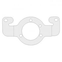 MCS Air Cleaner Adapter Bracket. Chrome