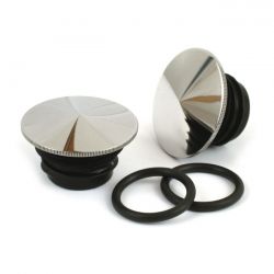 MCS Stainless Steel Gas Cap Set, Pointed