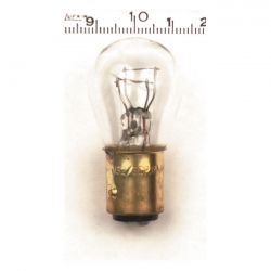 MCS Stop/Taillight 12V Light Bulb. Repl. 1157. Clear Glass