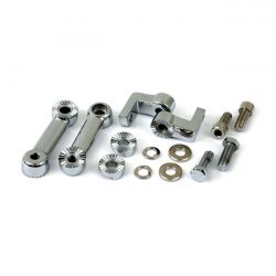 MCS Adjustable Oval Floorboard Kit. Dampers