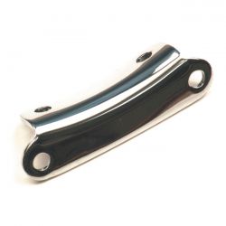 MCS Oil Tank Mount Bracket. Chrome
