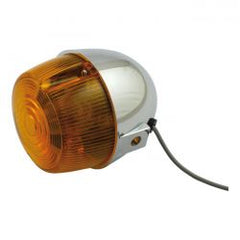 MCS Chris Products, 3" Bullet FX, XL Style Turn Signals. Chrome