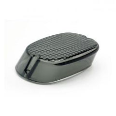 MCS Laydown Taillight Lens. Light Smoke