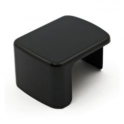 MCS Coil Cover, 00-06 Softail OEM Style. Black