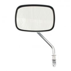MCS Late OEM Style Mirror, Short Stem, Right Side. Chrome
