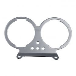 MCS Mounting Bracket, Speedo & Tachometer. Chrome