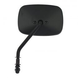 MCS Late OEM Style Mirror, Short Stem, Right Side. Black