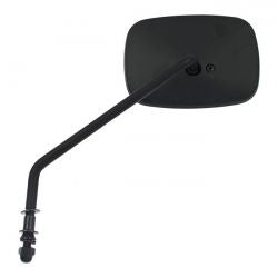 MCS Late OEM Style Mirror, Long Stem, Left Side. Black