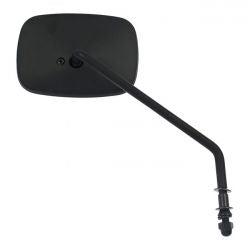 MCS Late OEM Style Mirror, Long Stem, Right Side. Black
