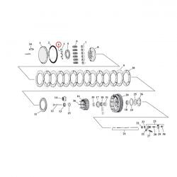MCS Nut, Clutch Hub Stud