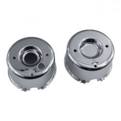 MCS Speedometer & Tachometer Cup Set. Chrome