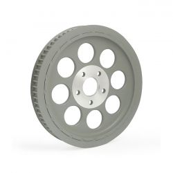 MCS Reproduction OEM Style Wheel Pulley 70T, 1-1/2" Belt. Silver