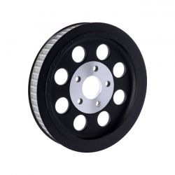 MCS Reproduction OEM Style Wheel Pulley 61T, 1-1/2" Belt. Black