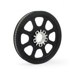 MCS Reproduction OEM Style Wheel Pulley 70T, 1-1/8" Belt. Black