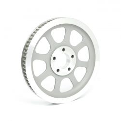 MCS Reproduction OEM Style Wheel Pulley 70T, 1-1/8" Belt. Silver