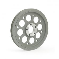 MCS Reproduction OEM Style Wheel Pulley 70T, 1-1/8" Belt. Silver