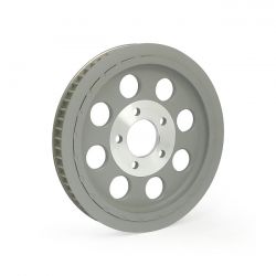 MCS Reproduction OEM Style Wheel Pulley 61T, 1-1/8" Belt. Silver