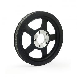 MCS Reproduction OEM Style Wheel Pulley 68T, 1-1/8" Belt. Black