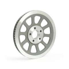 MCS Reproduction OEM Style Wheel Pulley 66T, 20mm Belt. Silver