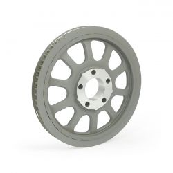 MCS Reproduction OEM Style Wheel Pulley 66T, 20mm Belt. Silver