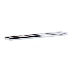 MCS Fork Tubes 35mm, 25-1/4". Show Chrome
