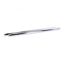 MCS Fork Tubes 35mm, 27-1/4". Show Chrome