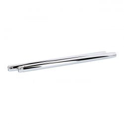 MCS Fork Tubes 35mm, 23-1/4". Show Chrome