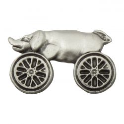 MCS Biker Pins Hog On Wheels Pin