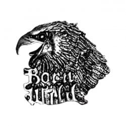MCS Biker Pins Born Wild Eagle Pin
