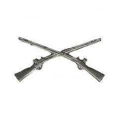 MCS Biker Pins Infrantry Officer Pin