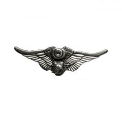 MCS Biker Pins V-Twin Engine Wings Pin