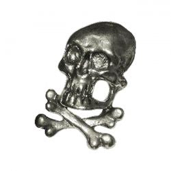 MCS Biker Pins Skull & Bones Pin