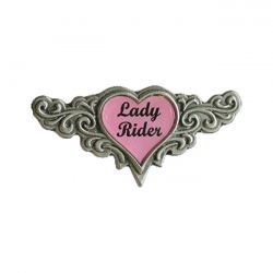 MCS Biker Pins Lady Rider Pin