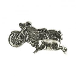 MCS Biker Pins Bike With Pig Pin