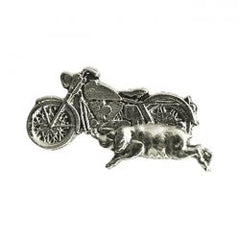 MCS Biker Pins Bike With Pig Pin