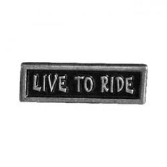 MCS Live To Rider Biker Pin