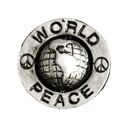 MCS World Peace Biker Pin