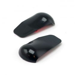 MCS Extenders, Turn Signal Button Switch. Black